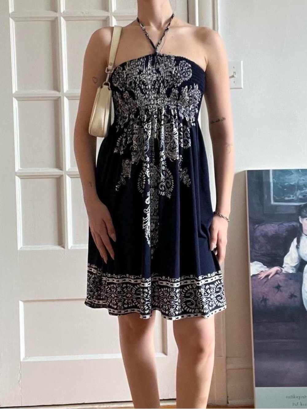 Navy Blue Candy Couture Dress